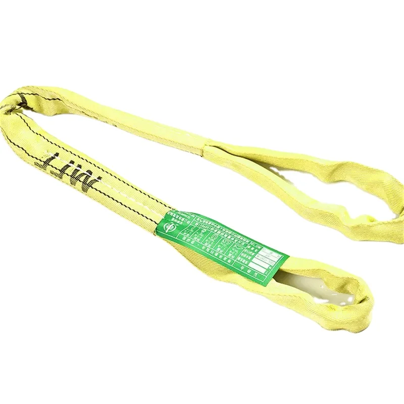 HLM engine hoist lifting slings rope lifting sling polyester lifting slings 50t