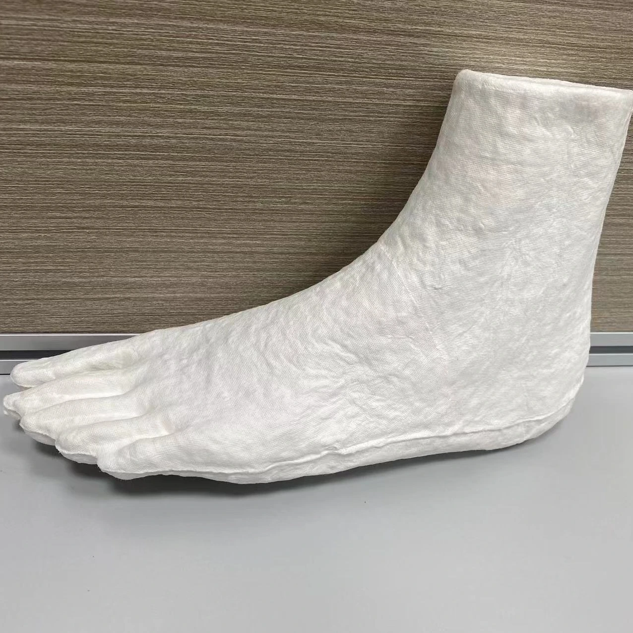 Натуральное волокно пульпа сахарного тростника биоразлагаемая формованная 3d-модель ног для