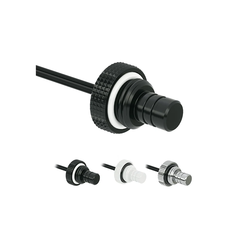 Barrowch Temperature Water Stop Sealing Plugs ,G1/4 Water Cooling Plugs ,Standard Type + Extended Type FBCWD-C/FBCWDL-V1