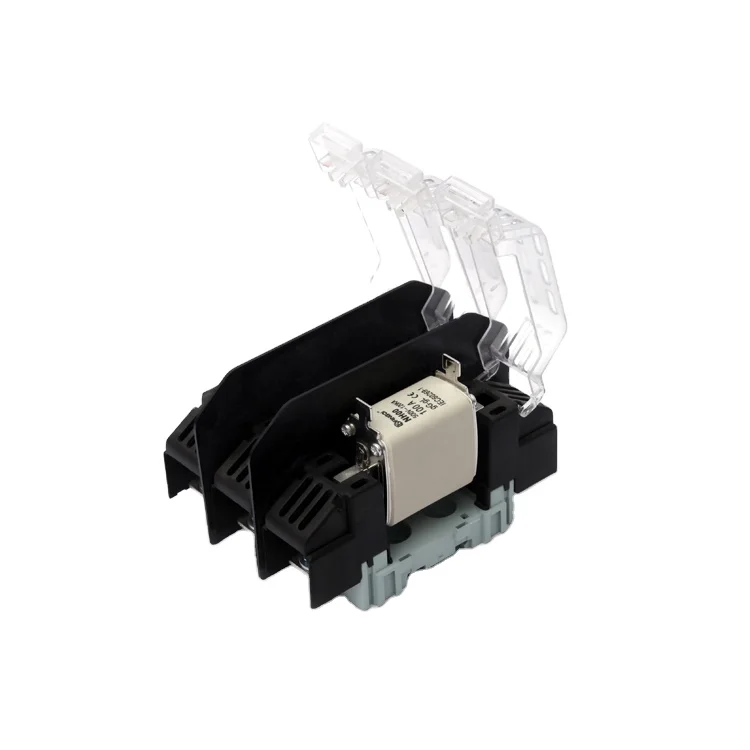
HRC NT00/NH00 high Breaking Capacity and Low Voltage Usage blade fuse holder fuse and ceramic porcelain fuse base 