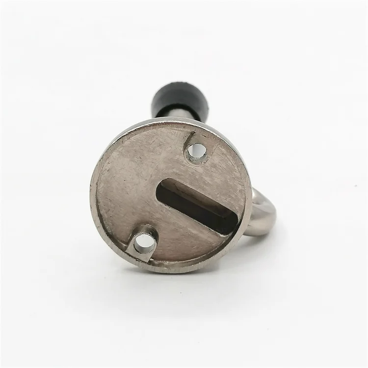 Heavy Duty Satin Stainless Steel Door Stoppers Door Stops With Rubber And Stainless Steel Hook For Kitchen Home Office Bathroom