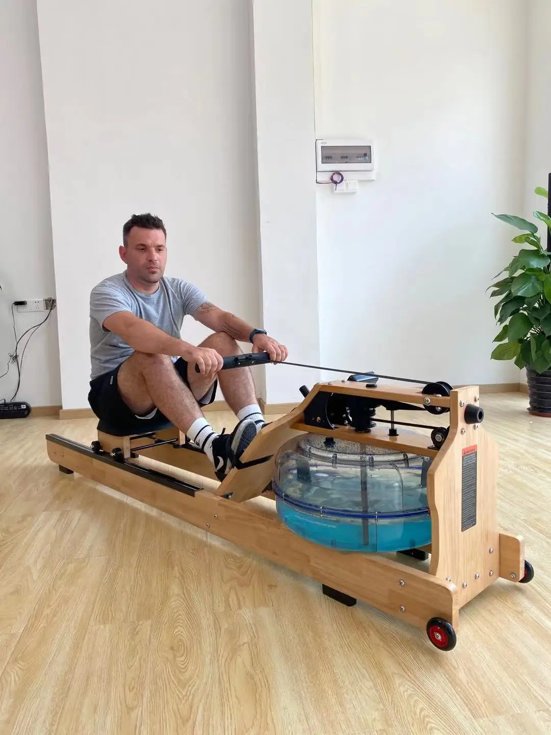 Water Rowing Machine for Sale Online Hot Sale Custom Fitness Equipment Home Body Building Machine