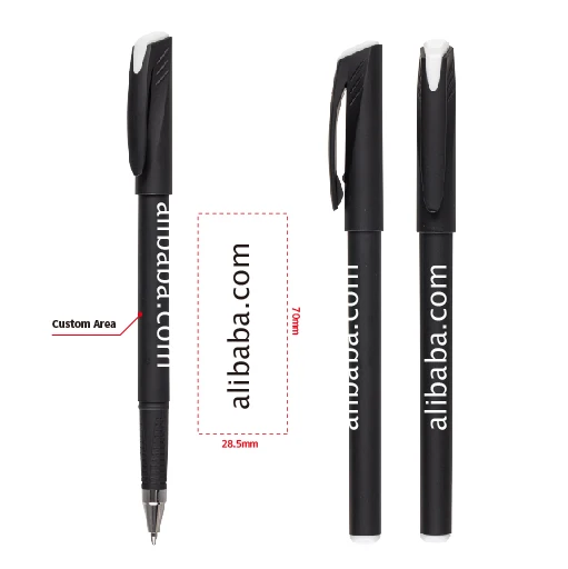 Promotional Plastic Retro Mini Colored Blue 12 Color Pastel Gel Ink Pen Pack Kawaii Ballpoint Pen