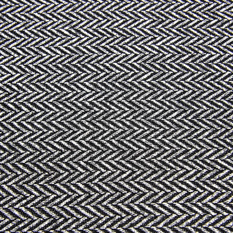 
Yarn dyed knitted fabric herringbone jacquard pattern for garment textile 