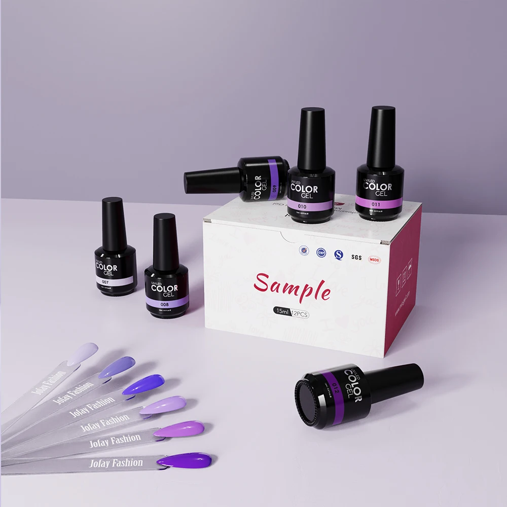 Missgel Low MOQ Popular Nail Gel Private Label Uv Color Gel Polish Esmaltes En Gel Polish Collection