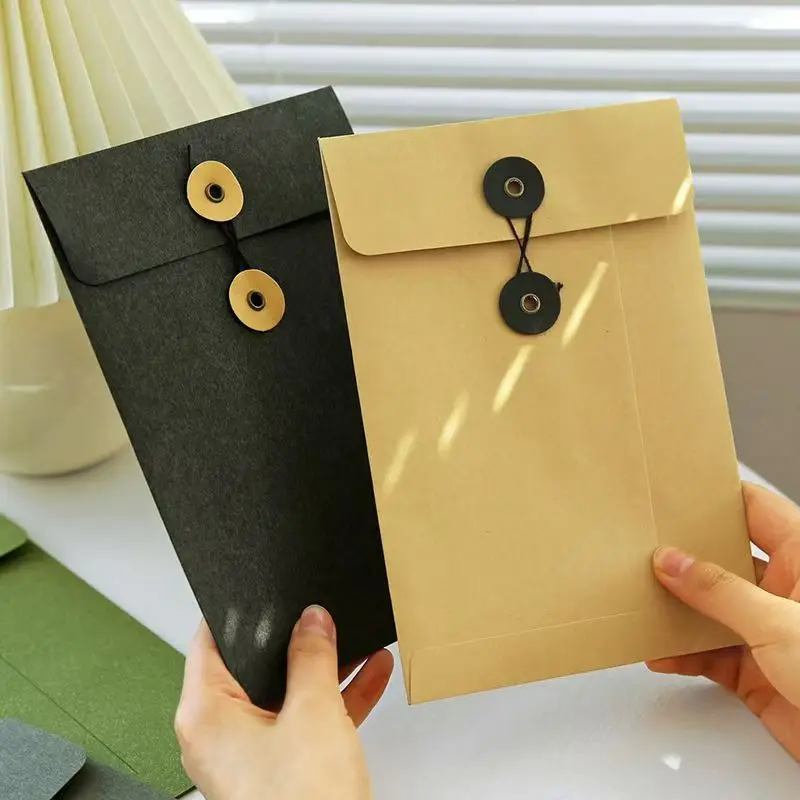 Hot Selling Wholesale Custom Your Own Logo Making Machine Kraft Paper File Folder Bags For Small Business School