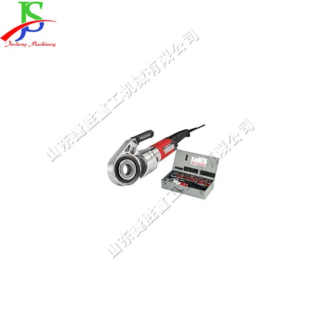 Small electric 220v  pipe threading machine Hand-held manual thread cutter wire cutter device