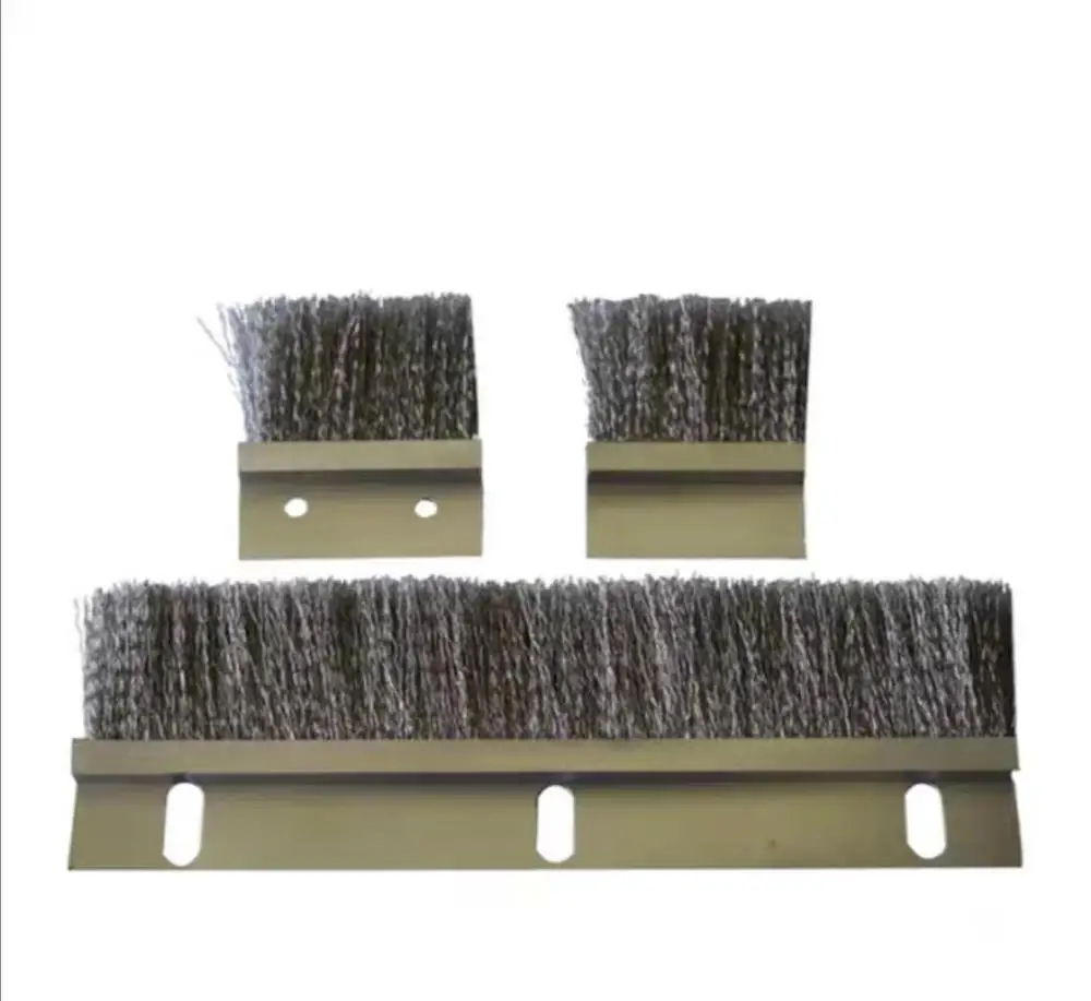 Manufacturer customized aluminum alloy stainless steel wire strip brush