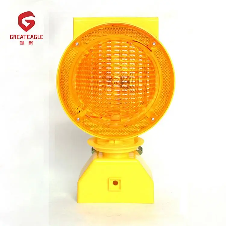 Wholesale solar rechargeable beacon warning light temporary traffic control led emergency warning light