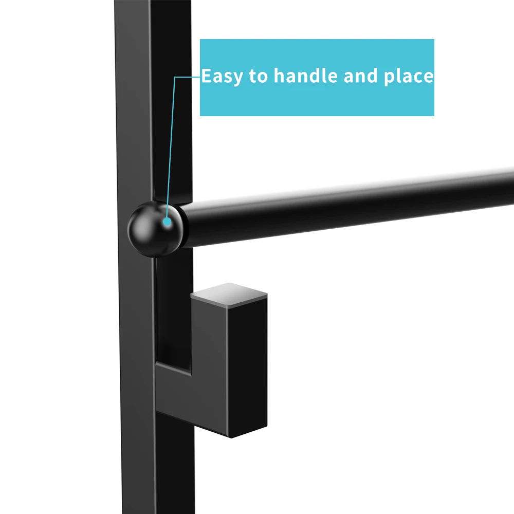 10 Tiers Metal Rack Removable Wrapping Paper Display Rack for Shops