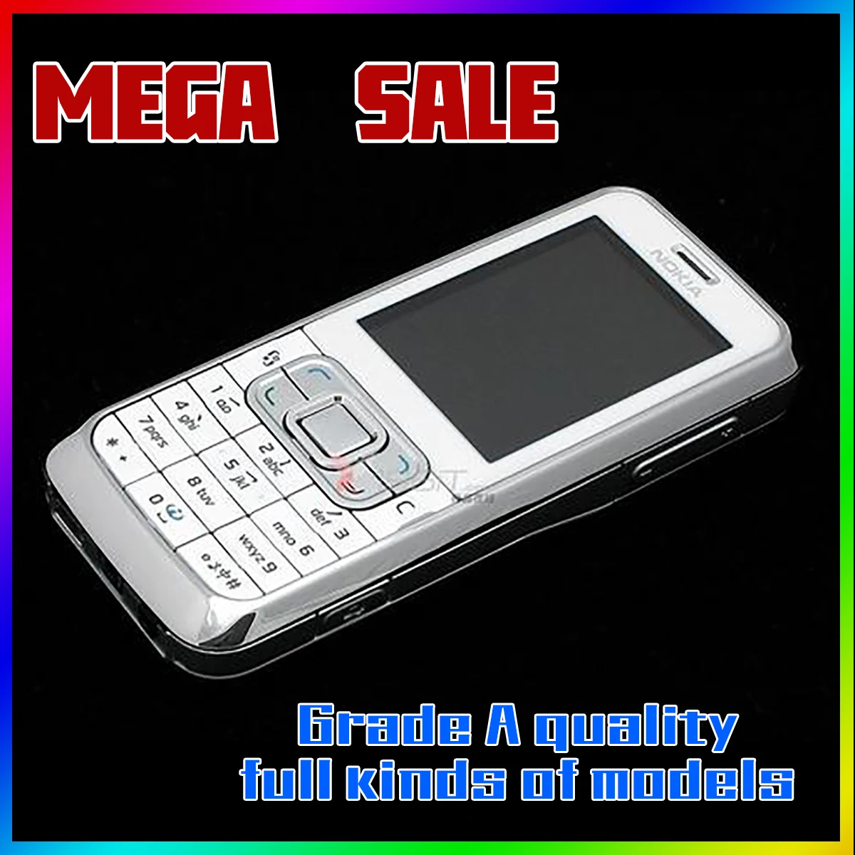  Обновленный телефон для Nokia 6120C 6120 Classic со слотом карты miro sd