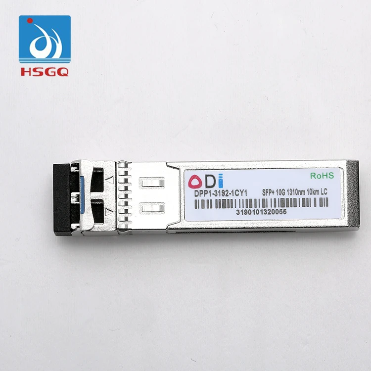 HSGQ 10 км 1310nm DFB SFP + LR трансивер Гбит/с multi Волокно Модуль для коммутатора/olt
