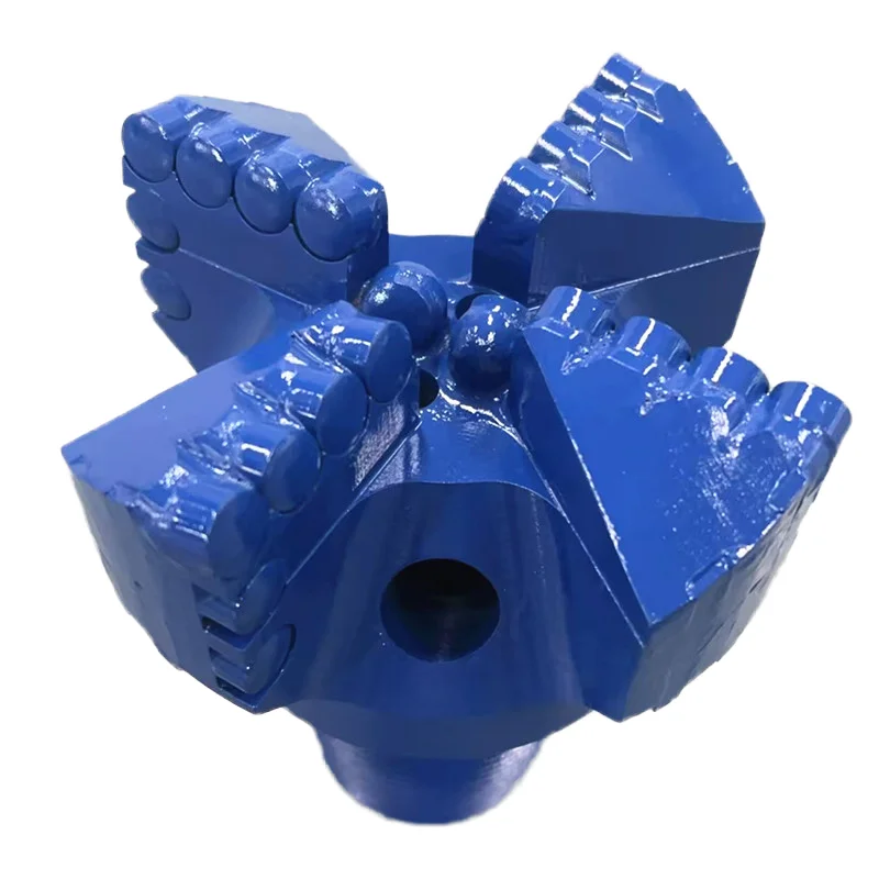 Fast Drilling 178mm PDC Drag Bit  Steel Body Diamond Water Drilling Bit