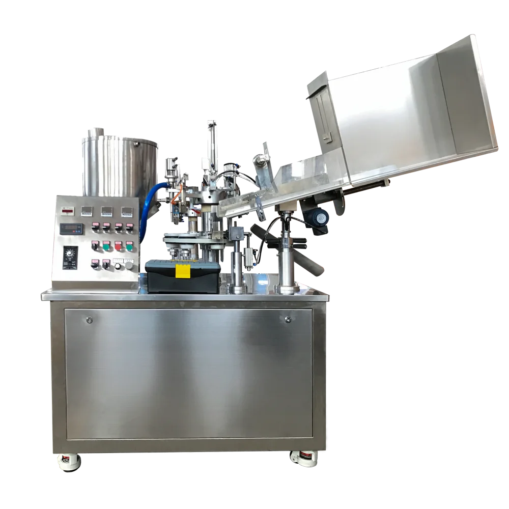 Automatic Sealing Gel Toothpaste Lotion Cosmetic Cream Soft Tube Filling Machine