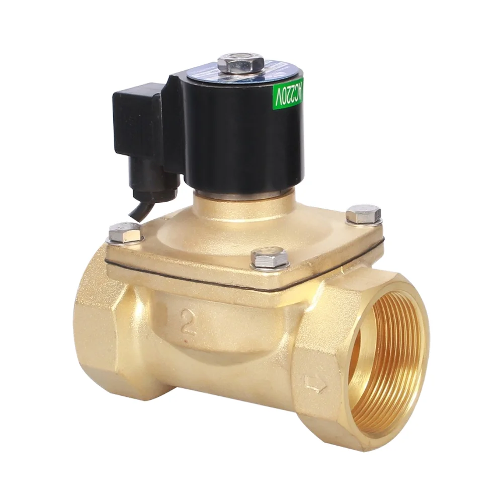 yongchuang YCDF1 water fountain underwater brass stainless steel 12v 24v IP68 solenoid valve water proof