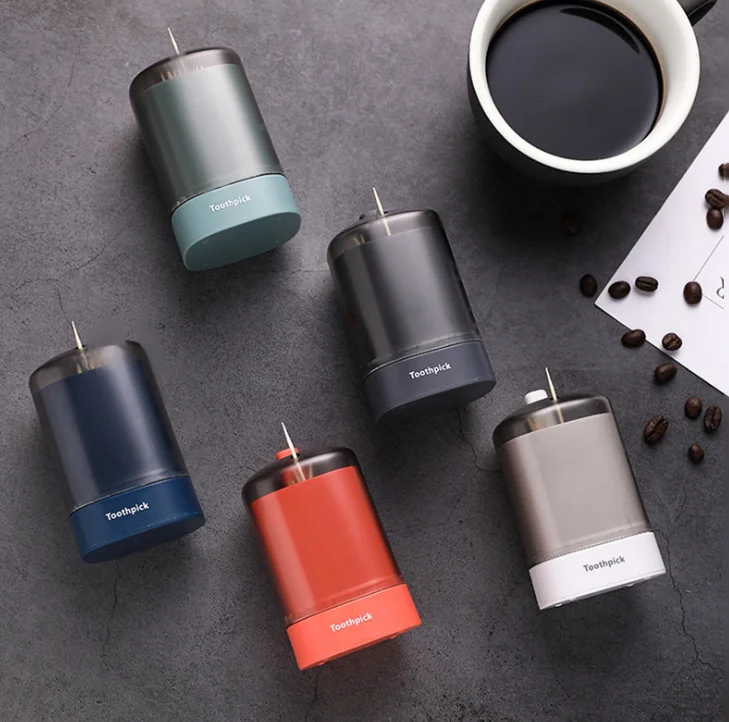 
Press the toothpick box hot style creative high-end restaurant pop-up toothpick bucket portable automatic toothpick 