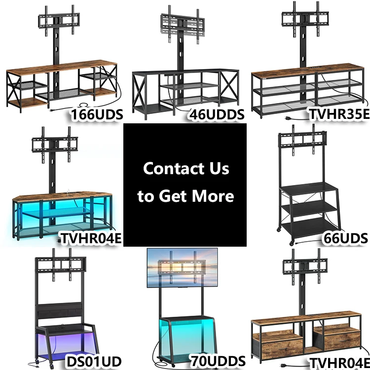 Wholesale 50/55/65/75/80/85 inch TV Stand, HOOBRO Brand TV Unit Cabinet TV Console Table, TV Bench TV Sideboard TV Rack TV Shelf