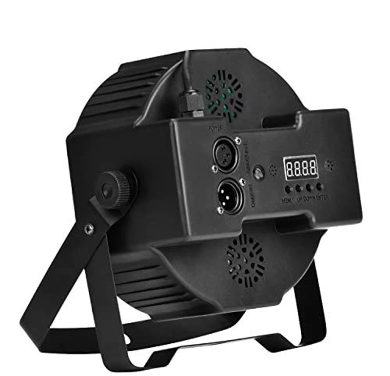 
Par Lighting for Stage,18X1W LED RGB Dj Lights Sound Activated Party DMX Lighting for DJ KTV Disco Party Wedding Church 