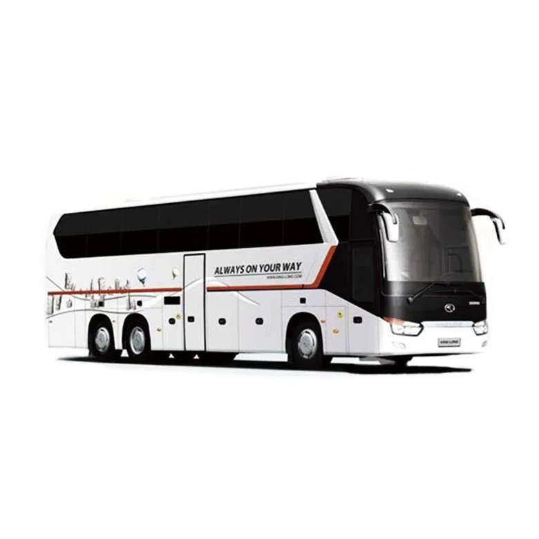 Second Hand Golden Dragon Bus XML6130 Double Differential Axles 50 Seats Luxury Tour Passenger Coach Bus