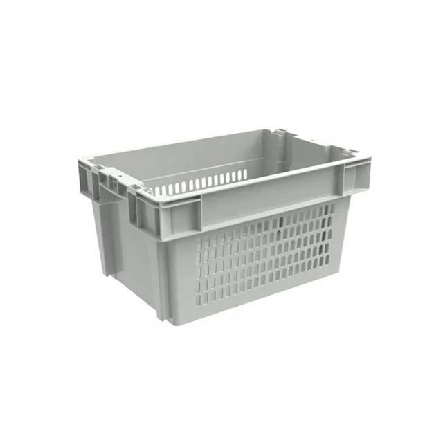 Factory direct sale stack nest plastic crates, fruits and vegetables crates