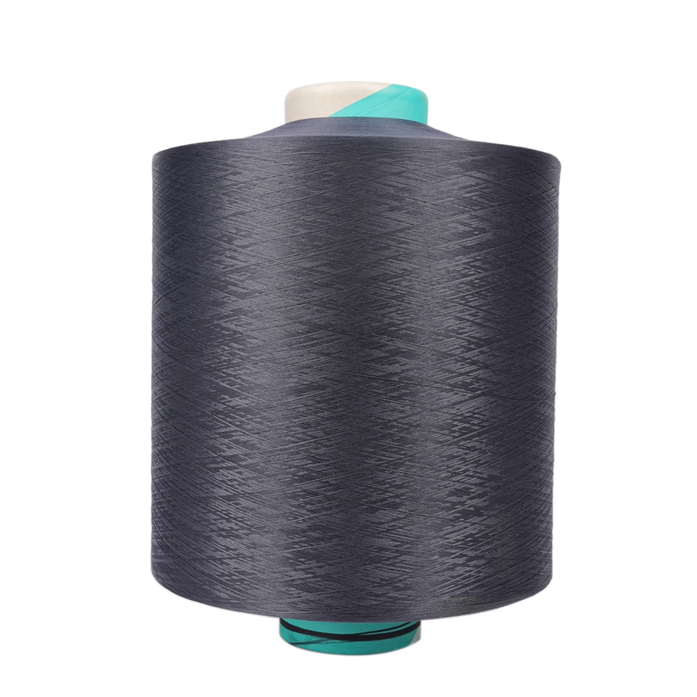 SD 150d / 48f Nim оригинальная белая 100% полиэфирная пряжа DTY 150D 144F для плетения