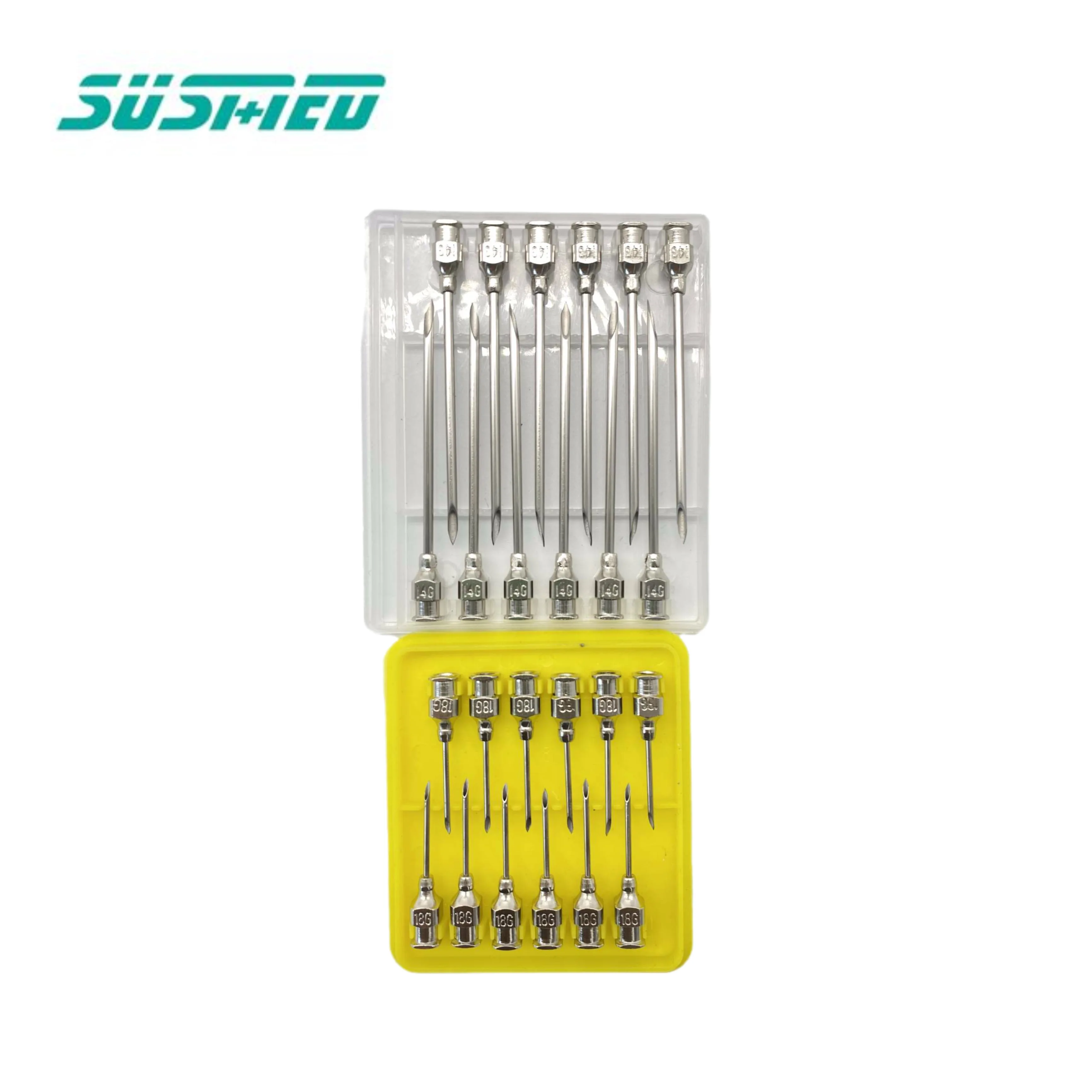 Veterinary stainless steel needle animal hypodermic injection needle veterinary syringe needle