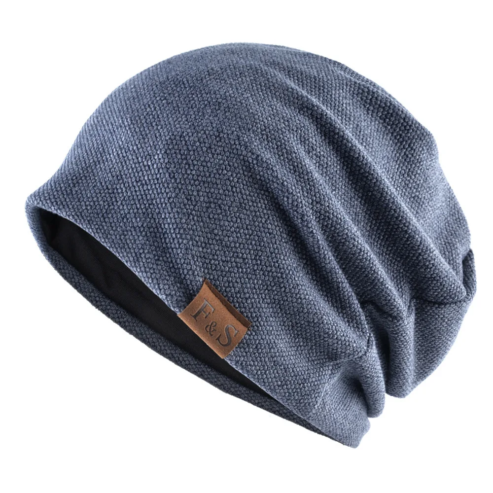 High quality four seasons practical windproof warm knitted hat 71%-80%acrylic factory direct sales volume is superior
