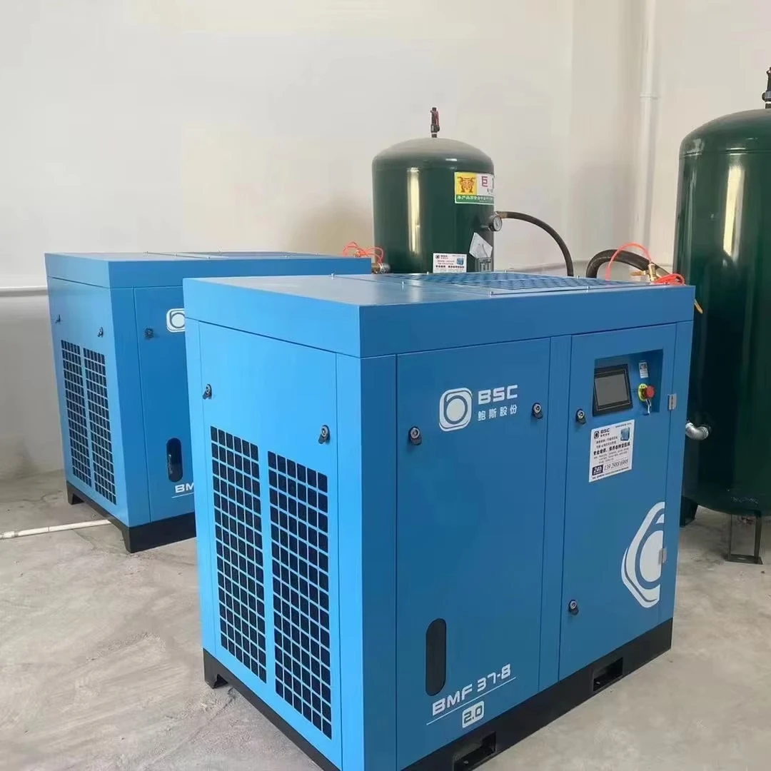 Electric Stationary Screw air end/gas compressor for general industrial equipments