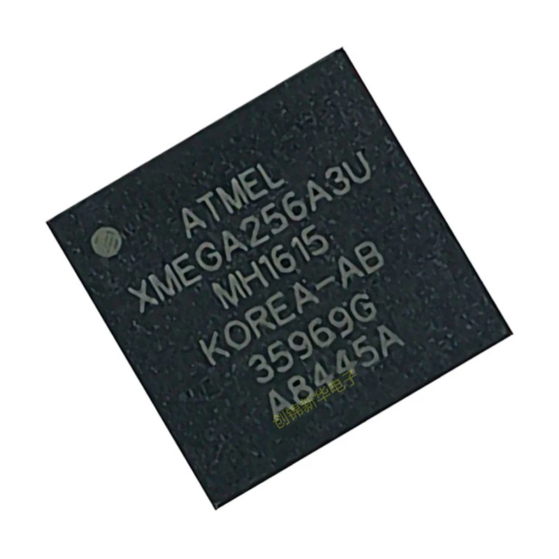ATXMEGA256A3U-MH QFN-64 8-bit embedded processor and microcontroller IC chip