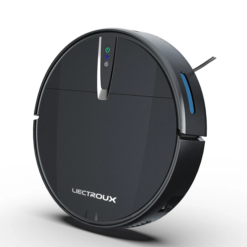 Liectroux Most Economical robot vacuum cleaner V3S Pro 3 in 1, WiFi App Control,Map Navigation,Smart Memory,Adjustable suction