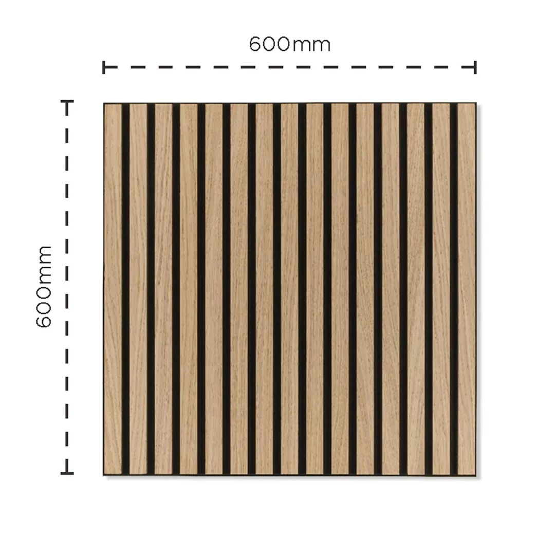 AKUSLAT European Style factory price Wall Panels And Boards Sound Insulation MDF Interior Acoustic Panels For Bedroom