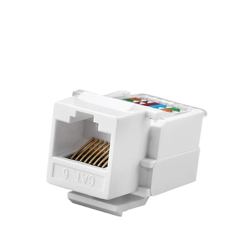 Cat6  UTP Toolless RJ45 Keystone Jack