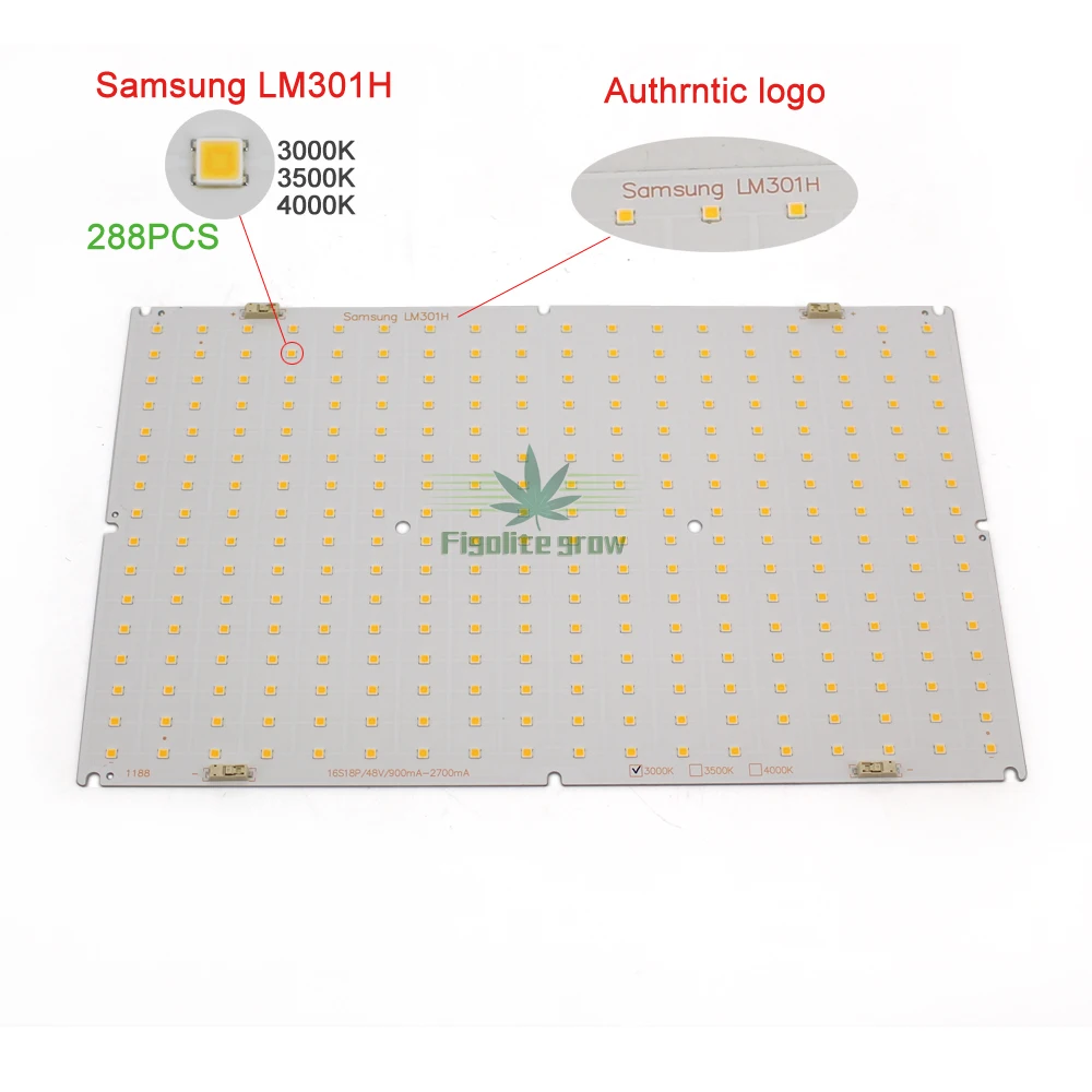 Светодиодная плата Figolite Grow QB288 LM301H V3