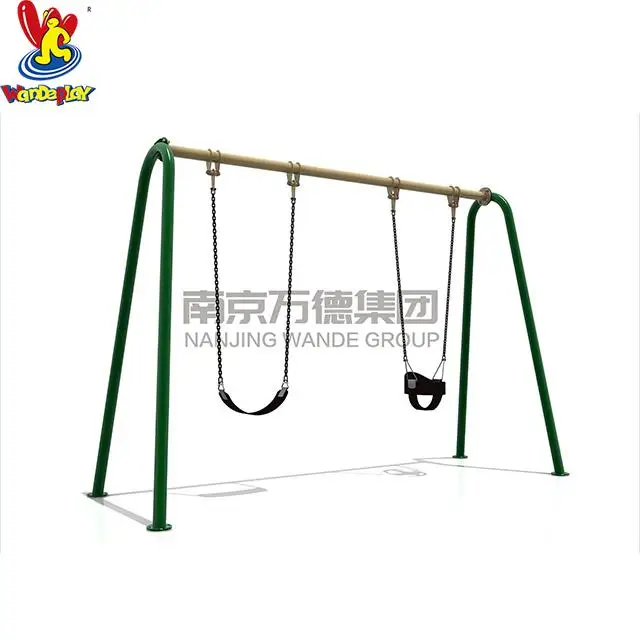Amusement Park Children Play Outdoor Baby Swing Set Kids Playground Equipment Garden Swing for Children