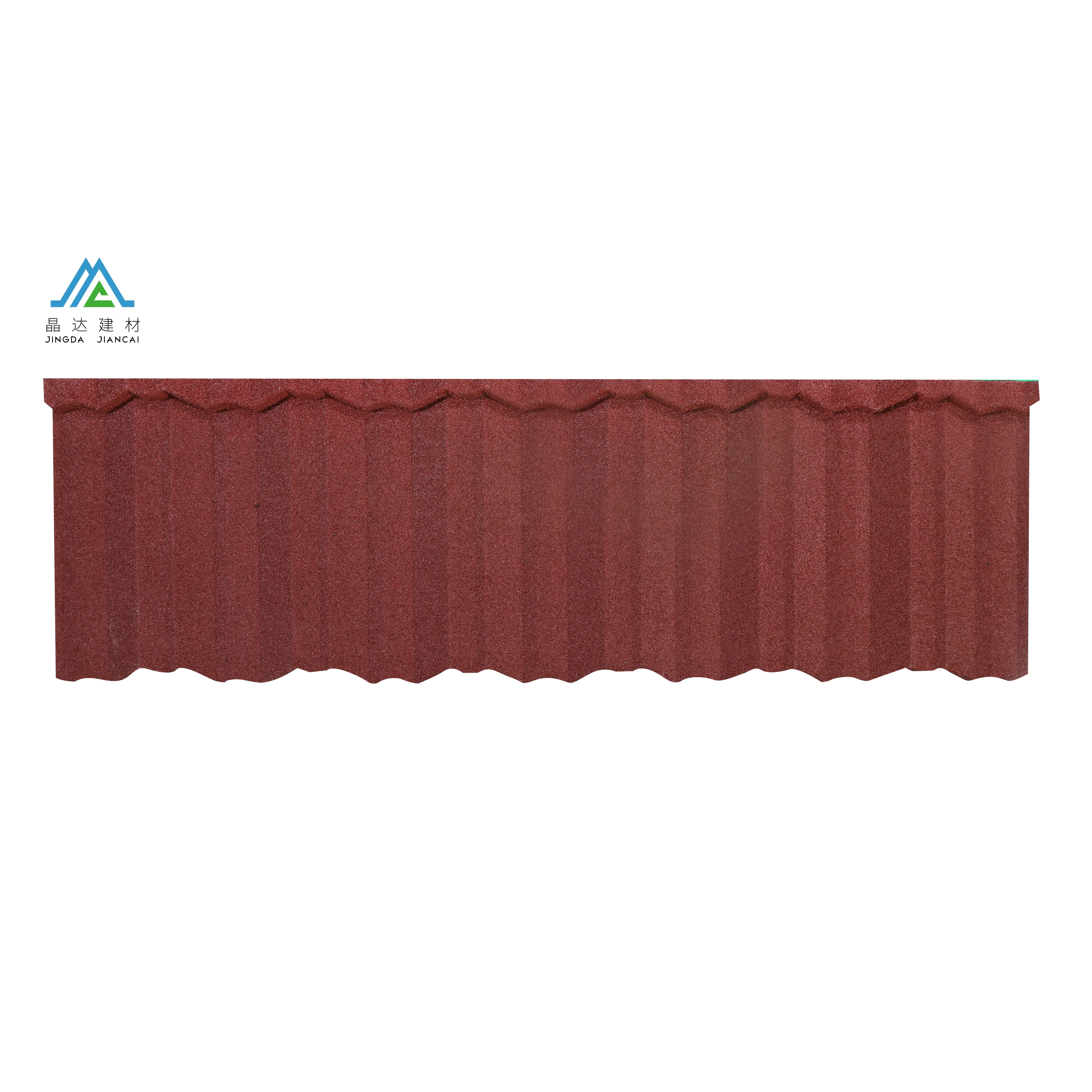Cheap Price Korean Metal Tile Stone Coated Used Metal Roofing Tile for Sale