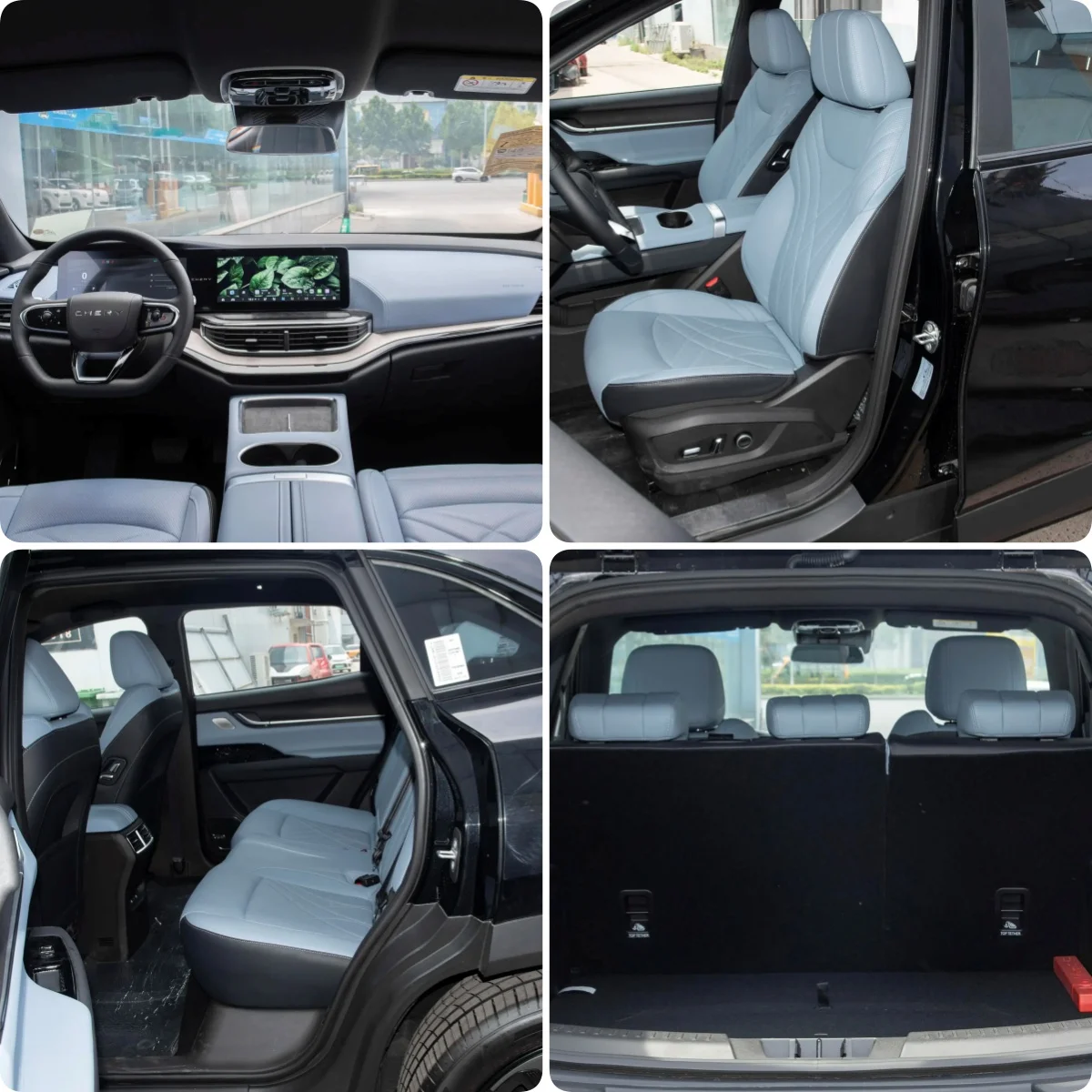 Chery EQ7 EV 2023 512km Pro Edition China New Energy Vehicle 512km range Pure electric Mid-size vehicle Chery Auto for adults