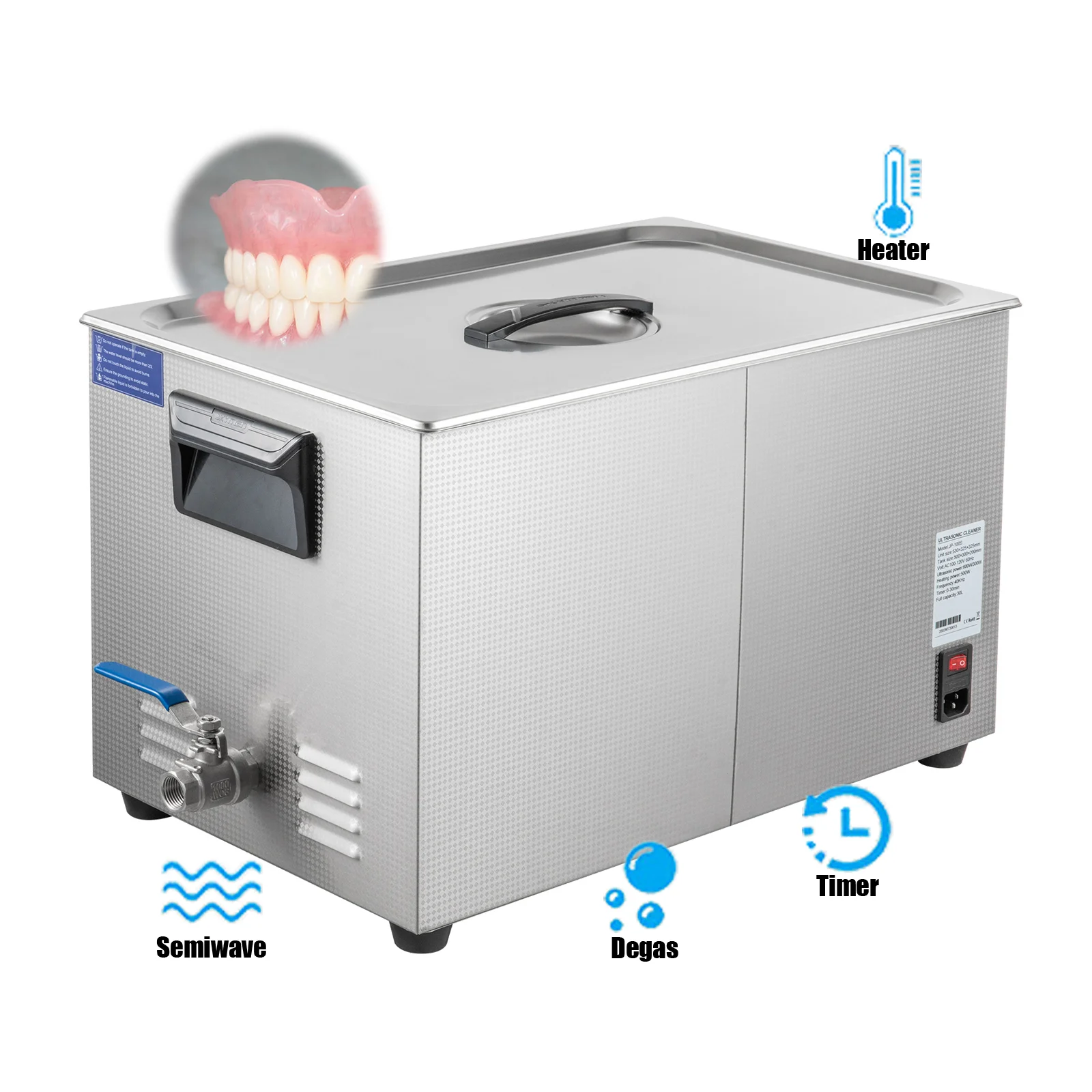 22L hoursehold portable fruit home made utensil washing machine ultrasonic cleaner jewelry for home