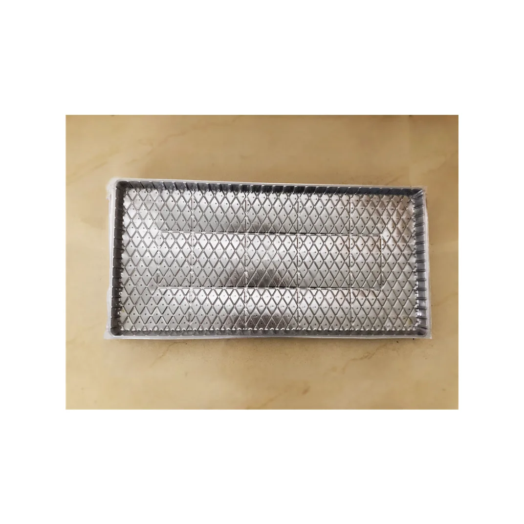 Plastic  Flat Rice Seed Starting Tray   Propagation Tray transparent Seedling Germination Tray