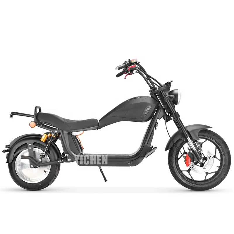 40Ah EU Warehouse M1P Elektro Roller EEC/COC Approved Vintage Chopper Bike 2000w E Moped Citycoco Adult Fast Electric Scooter