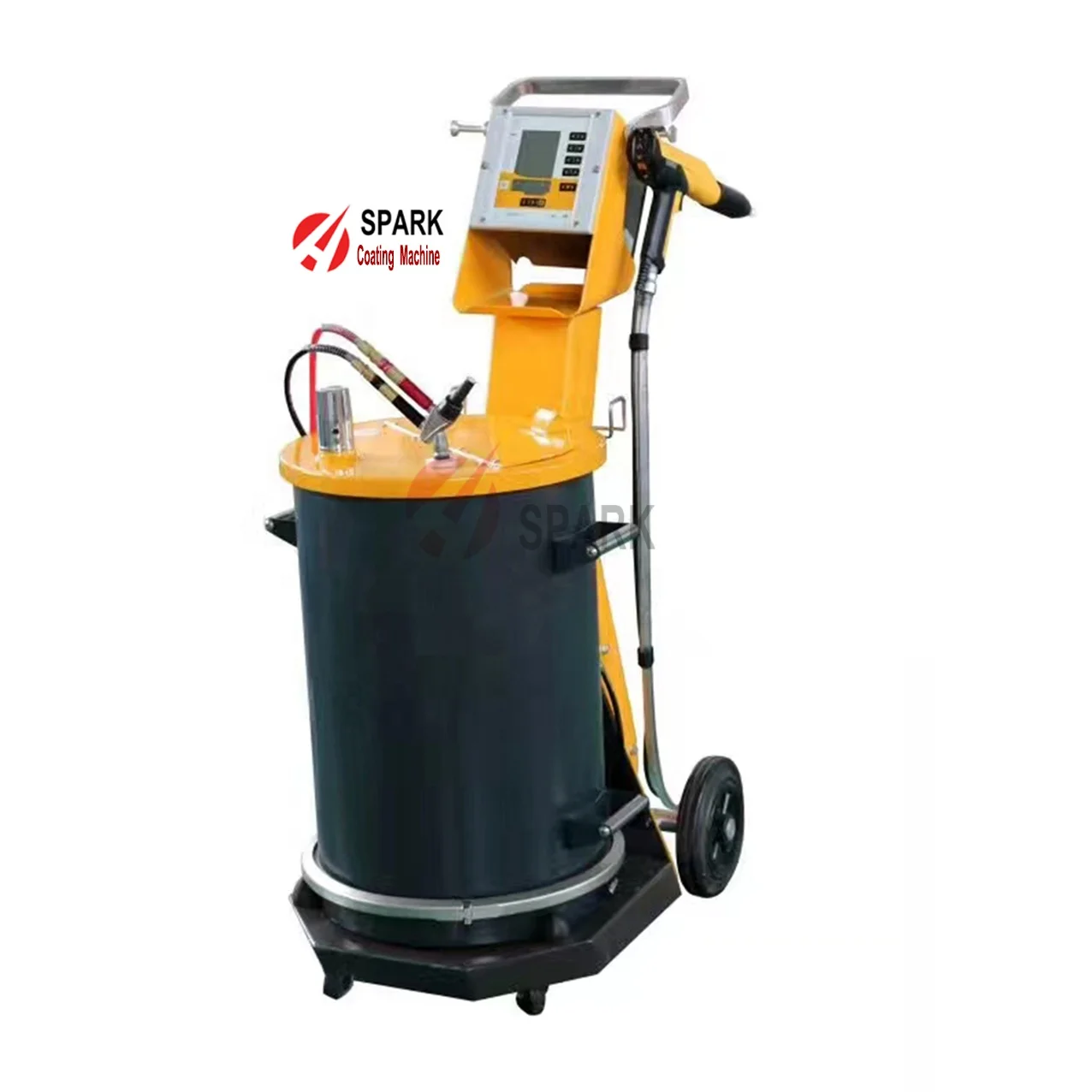 OptiFlow Injector Gema Powder Coating manual electrostatic gun and automatic powder gun reciprocator PG2-A GM04 Manual Nozzle NS