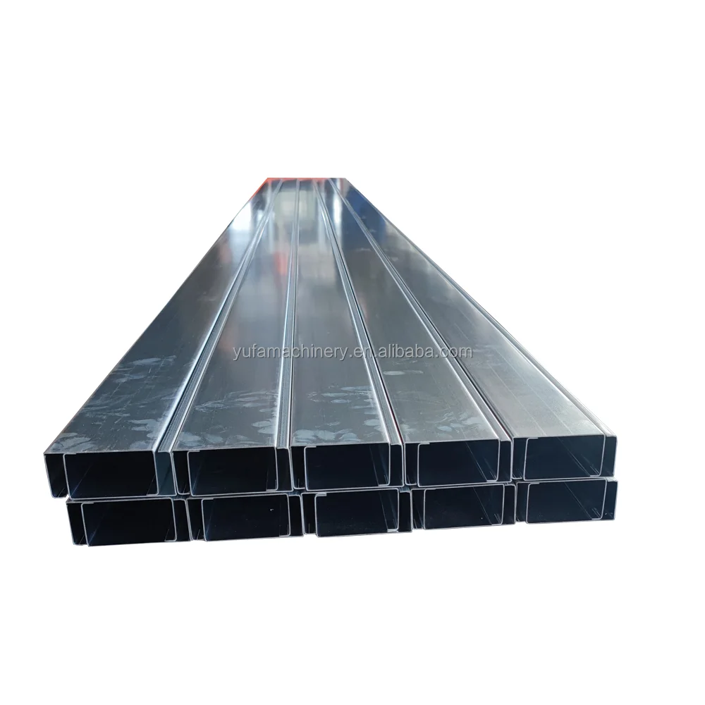 Panama 2022 year Steel galvanized C purlin metal beam roll fomring machine