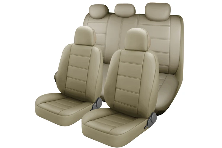 Luxury Leather Sublimation Universal Deluxe Car Seat Covers Fit