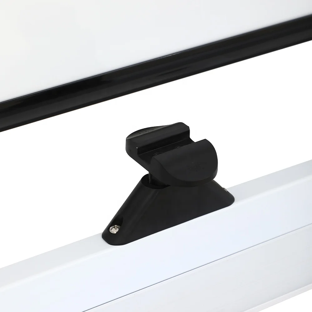 CQC Certified Customized Mobile Whiteboard with 360° Rotation 4 Wheels Dry Easel Write Board Stand with Magnetic Frame