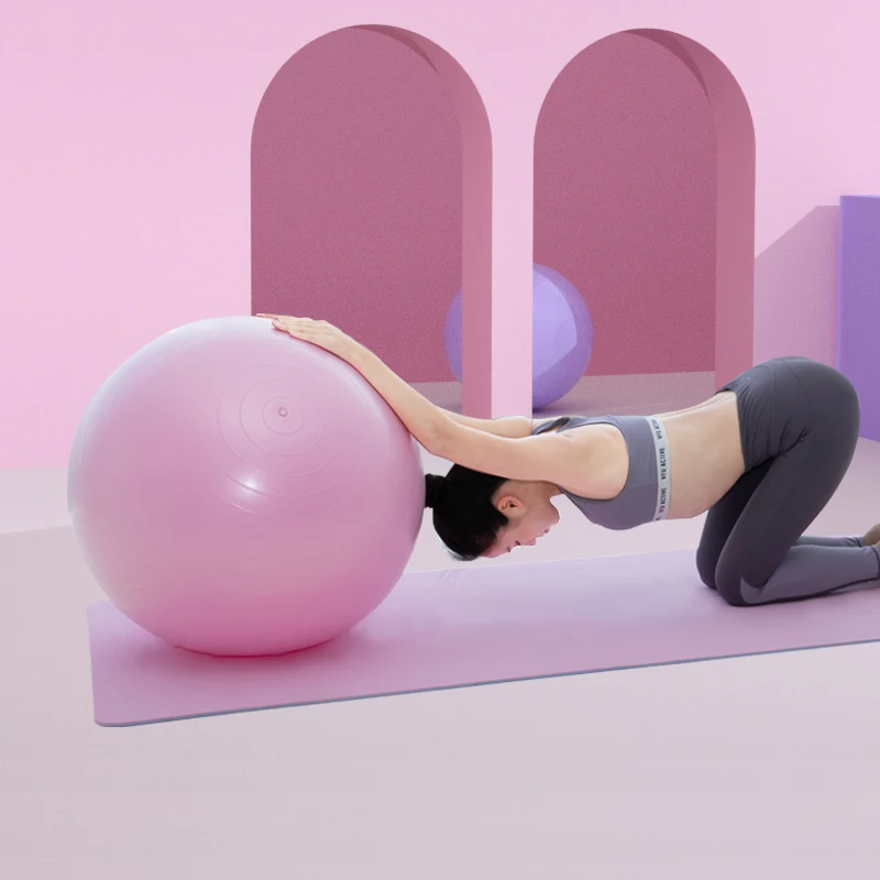FDFIT экологичный гимнастический фитнес 65 см ПВХ мяч для