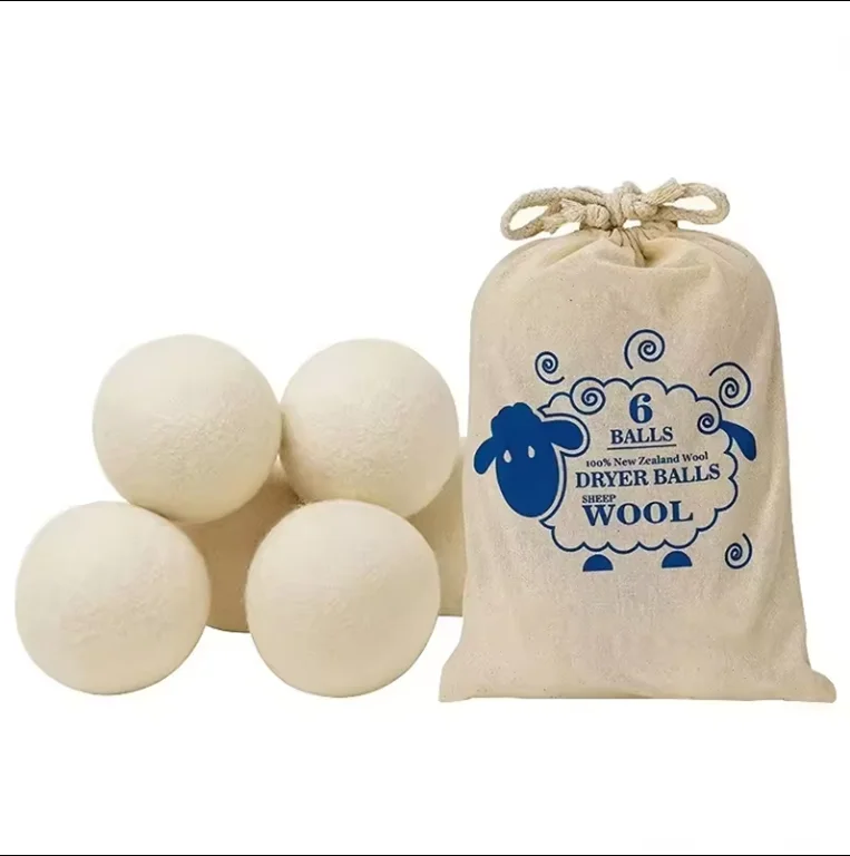 Wholesale OEM Eco XL Felt New Zealand Australian Laundry Pure Wool Dryer Balls Organic