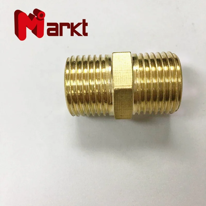Easy installation convenient to transport and handle sound insulation brass nipple fittings