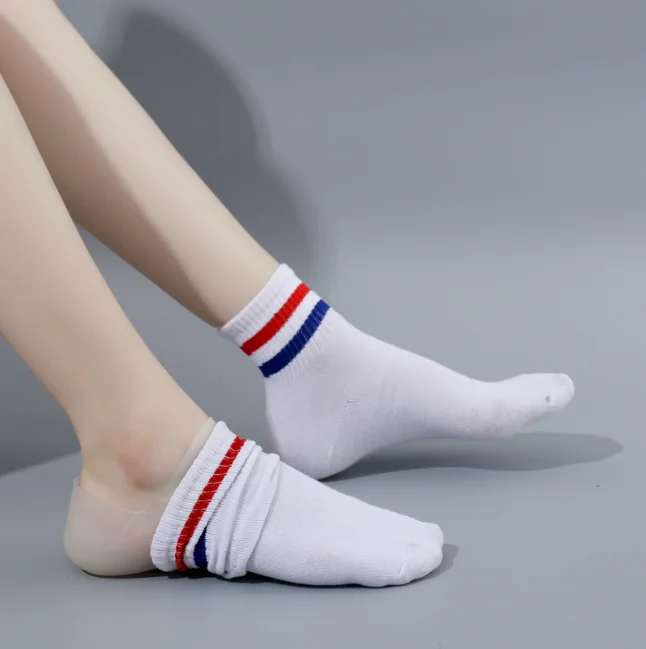 New Invisible Height Increase Insole Unisex Heel Pad Silicone Insole Foot Massage Orthopedic Arch Support Insoles for Shoes