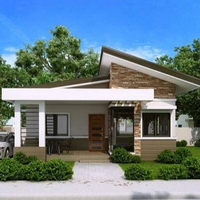 Structure House Family House Container Prefab Indonesian House Villa Steel Shipment Light Steel Structure Frame Modern 3 Years