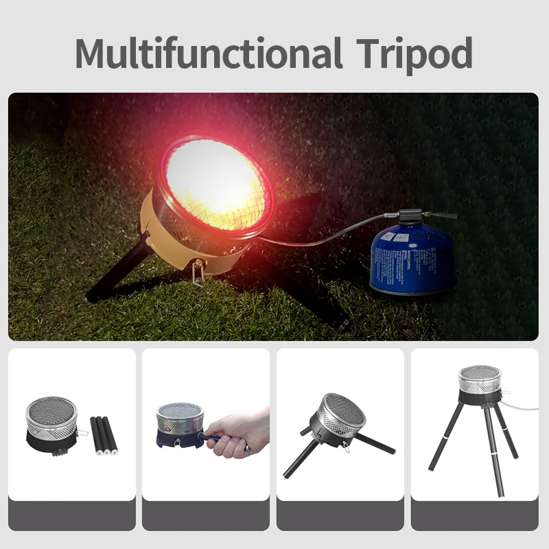 NEWMAJOR 1L 1.7L 2.5L Outdoor picnic integrated stove camping outdoor air windproof portable reactor heating stove