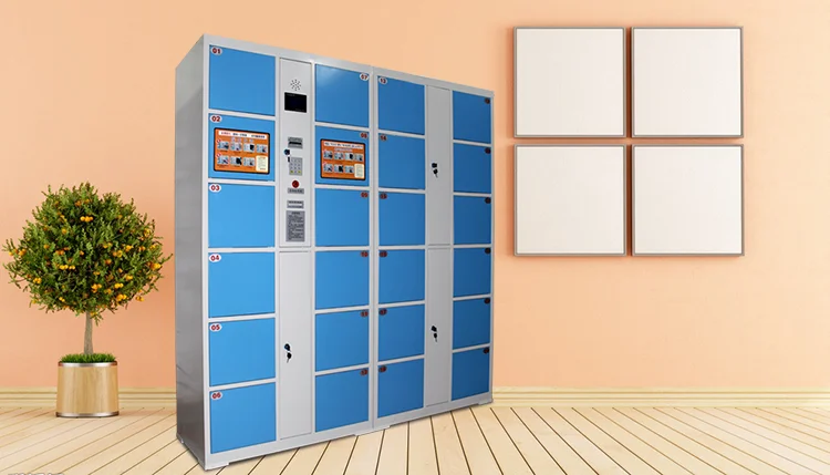 Safe smart steel parcel automatic electronic delivery locker